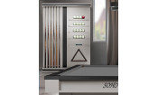 !Киевница SOHO мдф/сосна (GRAPHITE,Manchester 45 Yellow green ш1,98м)